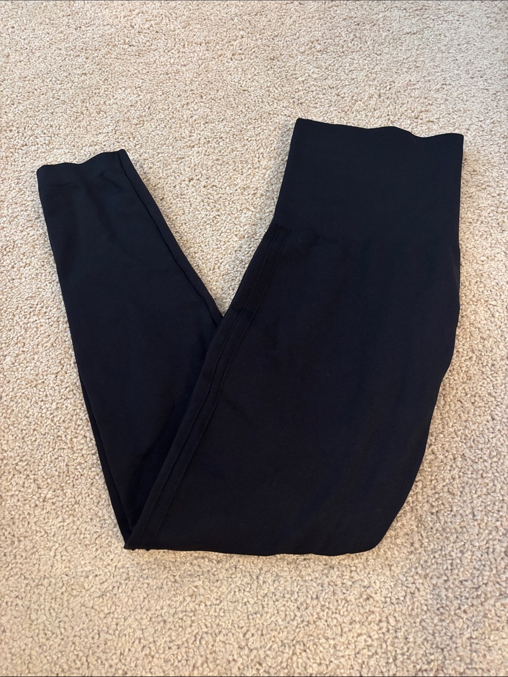 SPANX Black High-Waist Shaping Leggings